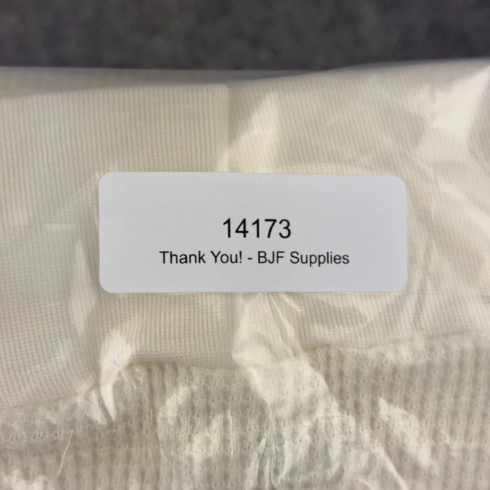 VTG CWU-44/P Undershirt Large Cream Aramid Flyer Anti Exposure Waffle Turtleneck
